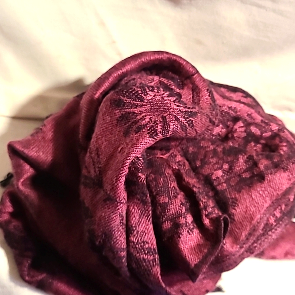 Maroon / Burgundy Pashmina